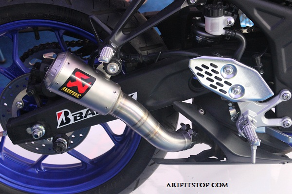 Knalpot Akrapovic R25. Knalpot Akrapovic R25 Sudah Bisa Order, Nich Suaranya…!!! Blar