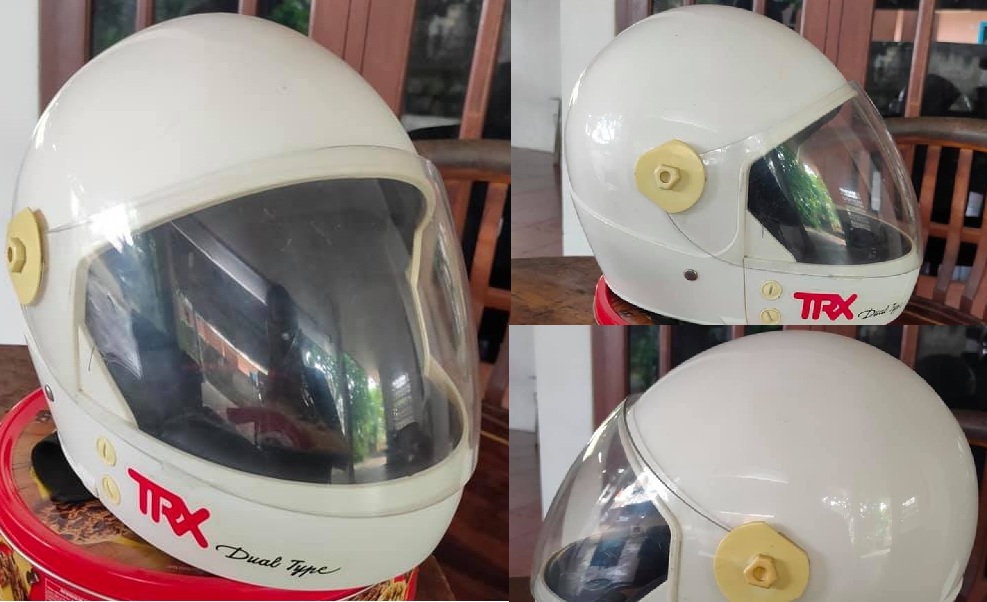 Helm Trx Jadul. Helm Legendaris Honda TRX Dibanderol Jutaan Rupiah. Sejarah