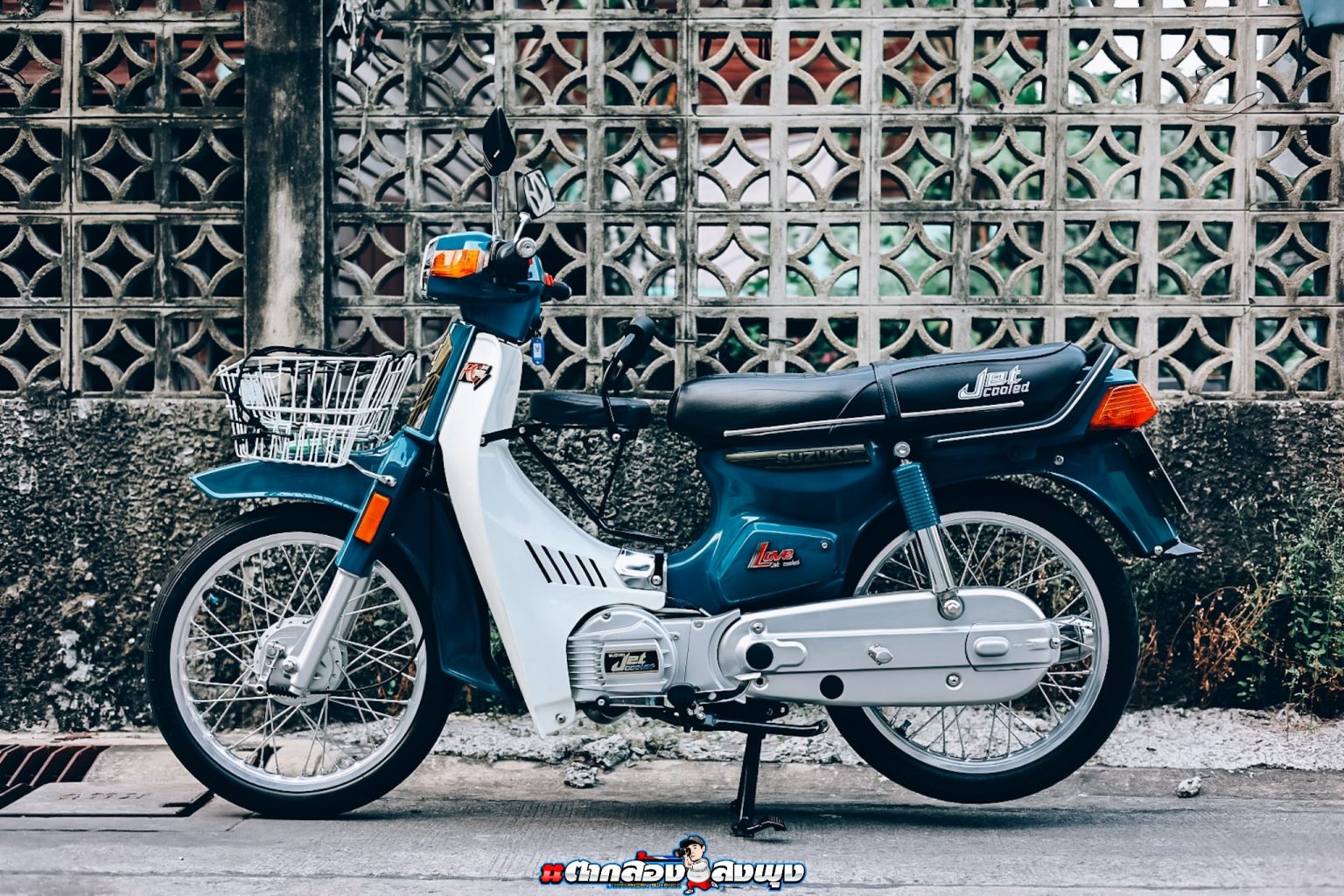 Suzuki Bravo Rc 100. Ngiler Lihatnya, Restorasi Suzuki Bravo RC100 Jet Cooled