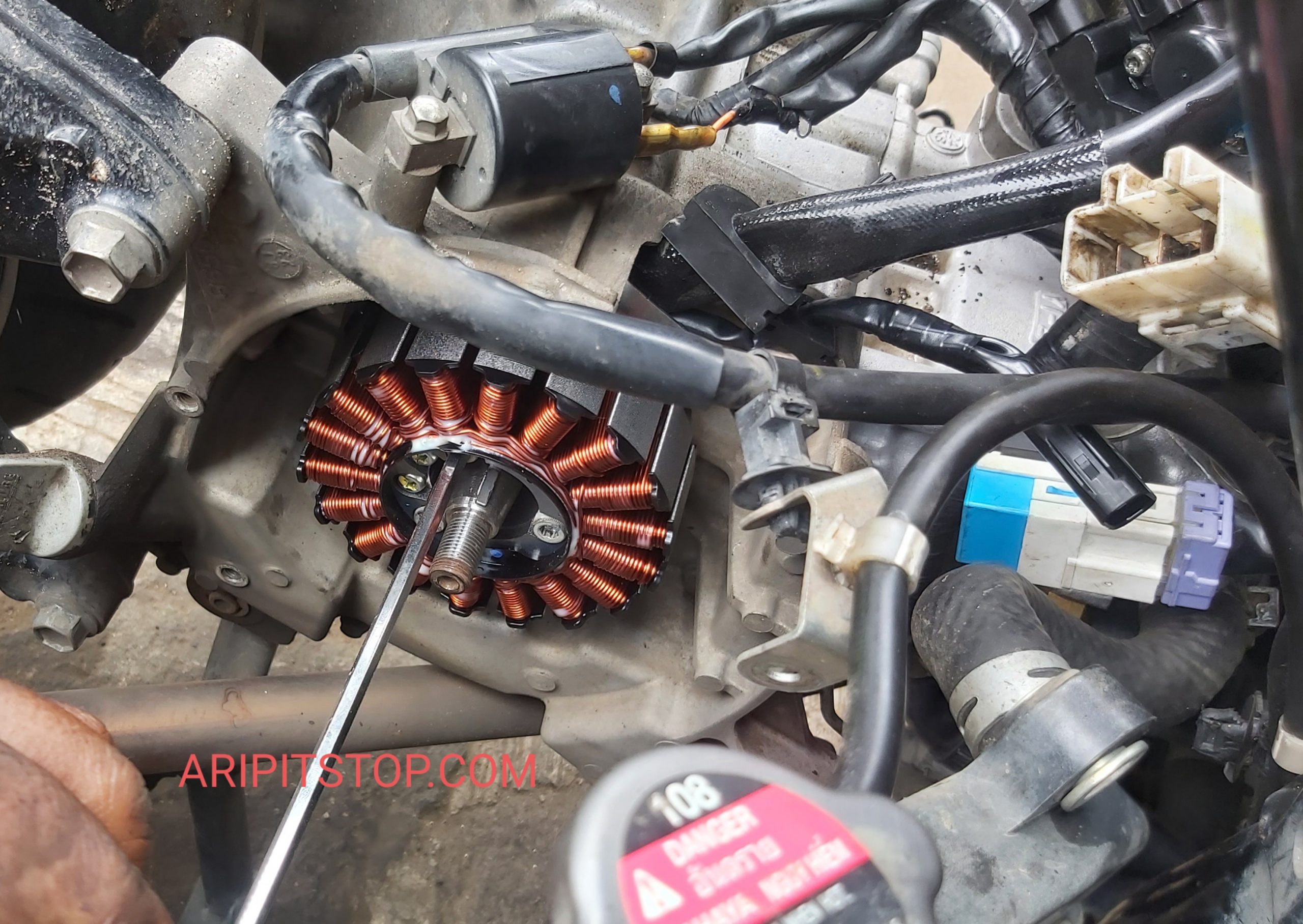 Motor Aerox Mati Mendadak. Yamaha Lexi 125 dan Aerox 155 Suka Mati Mendadak, Distarter