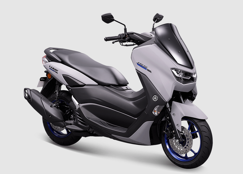 Nmax Abu Abu. Kerennya New Nmax 2022 Warna Abu-Abu Velg Biru di Malaysia