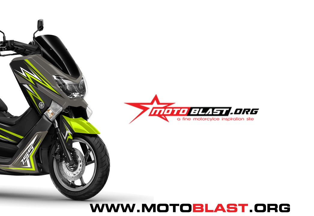 Nmax Warna Kuning Lemon. Grafis Inspirasi Yamaha NMAX GOLD