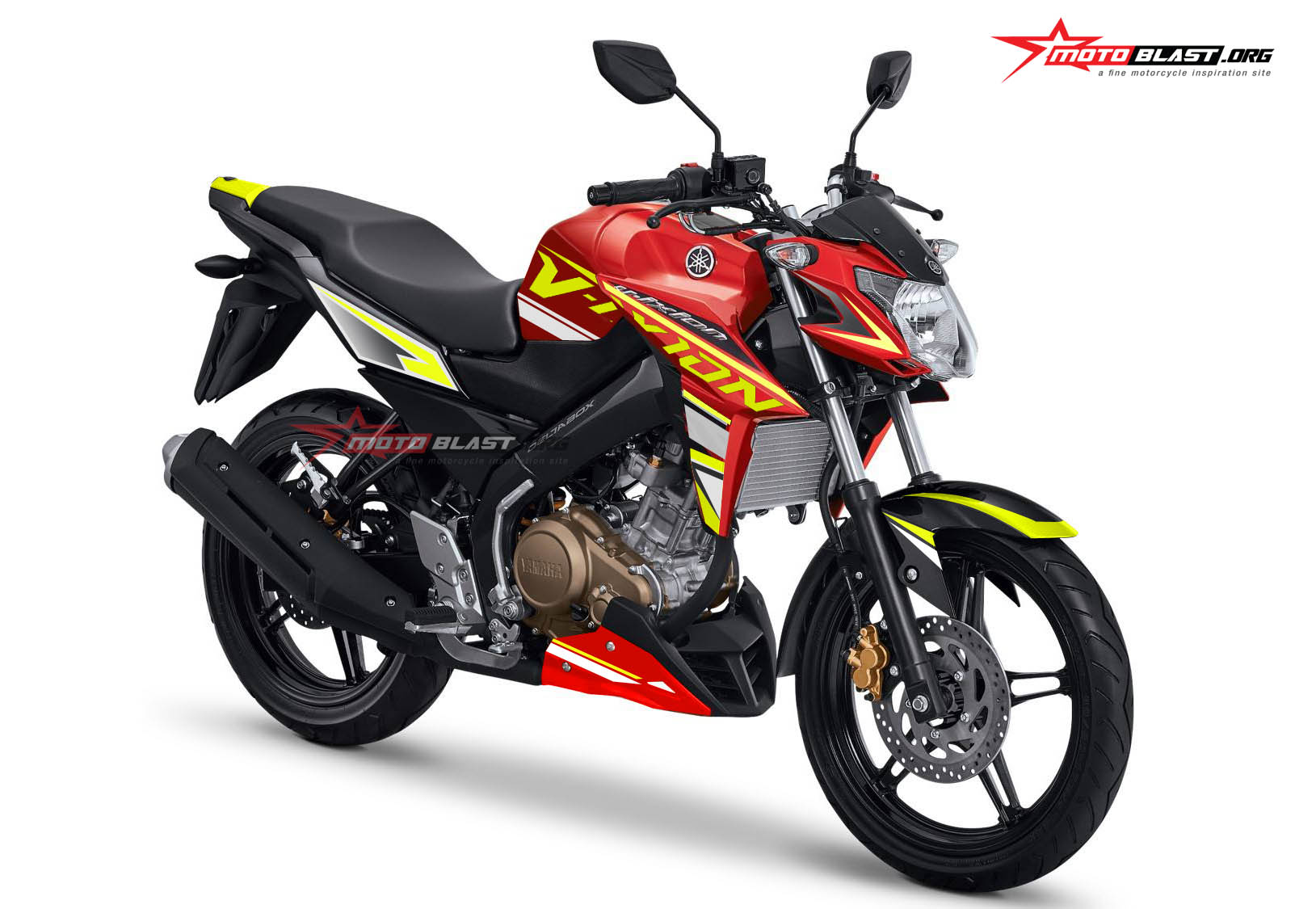 Modifikasi Vixion Advance. Modifikasi Striping Yamaha New Vixion Advance Red Edition