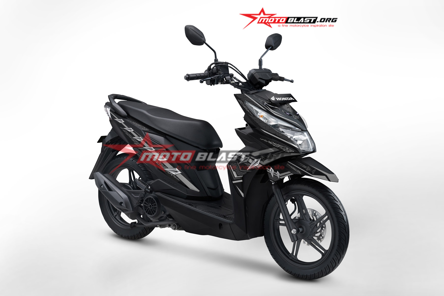 Modifikasi Beat Street 2018. Modifikasi striping beat street black panther