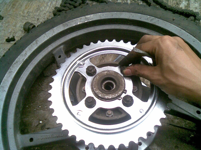 Gear Belakang Megapro Goyang. Tips Mengatasi Gir Bergoyang