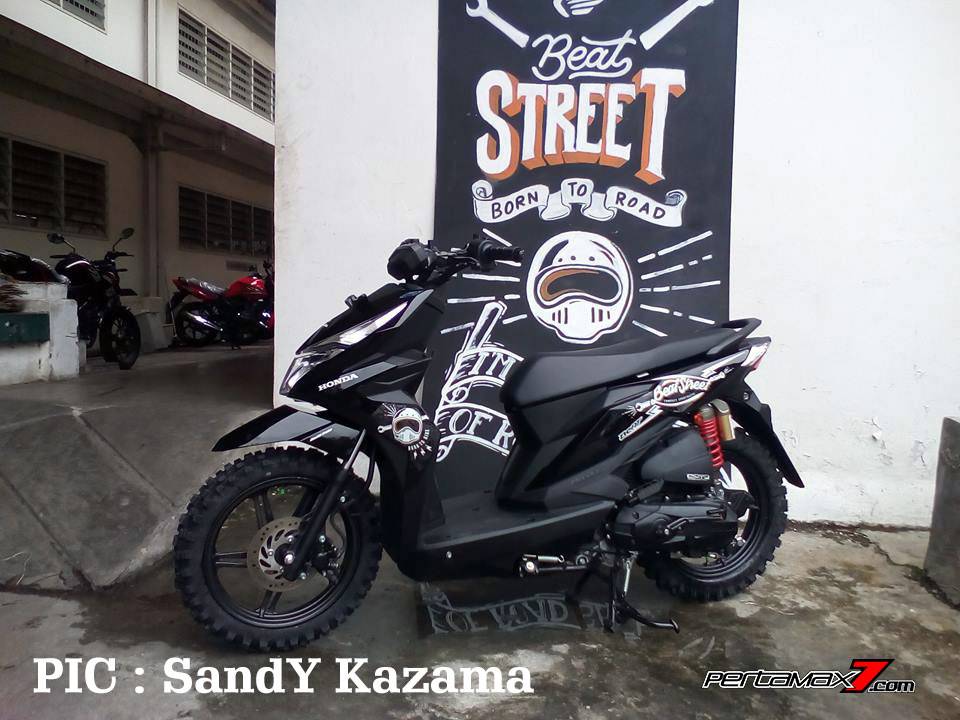Beat Street Trail. Modifikasi Honda BeAT Street Konsep Adventure Ban Tahu Asal