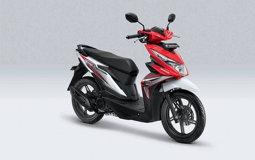 Beat Merah Putih 2018. Honda BeAT Versi 2018, Makin Segar