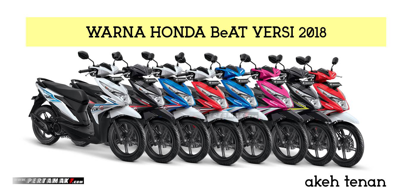 Honda Beat 2018 Hitam. Ragam Warna Honda BeAT versi 2018, Banyak ! – Pertamax7.com