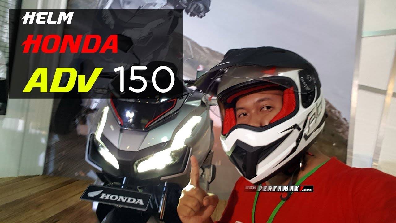 Helm Honda Adv. Video Helm Aksesoris Honda ADV 150, Cocok Buat Touring