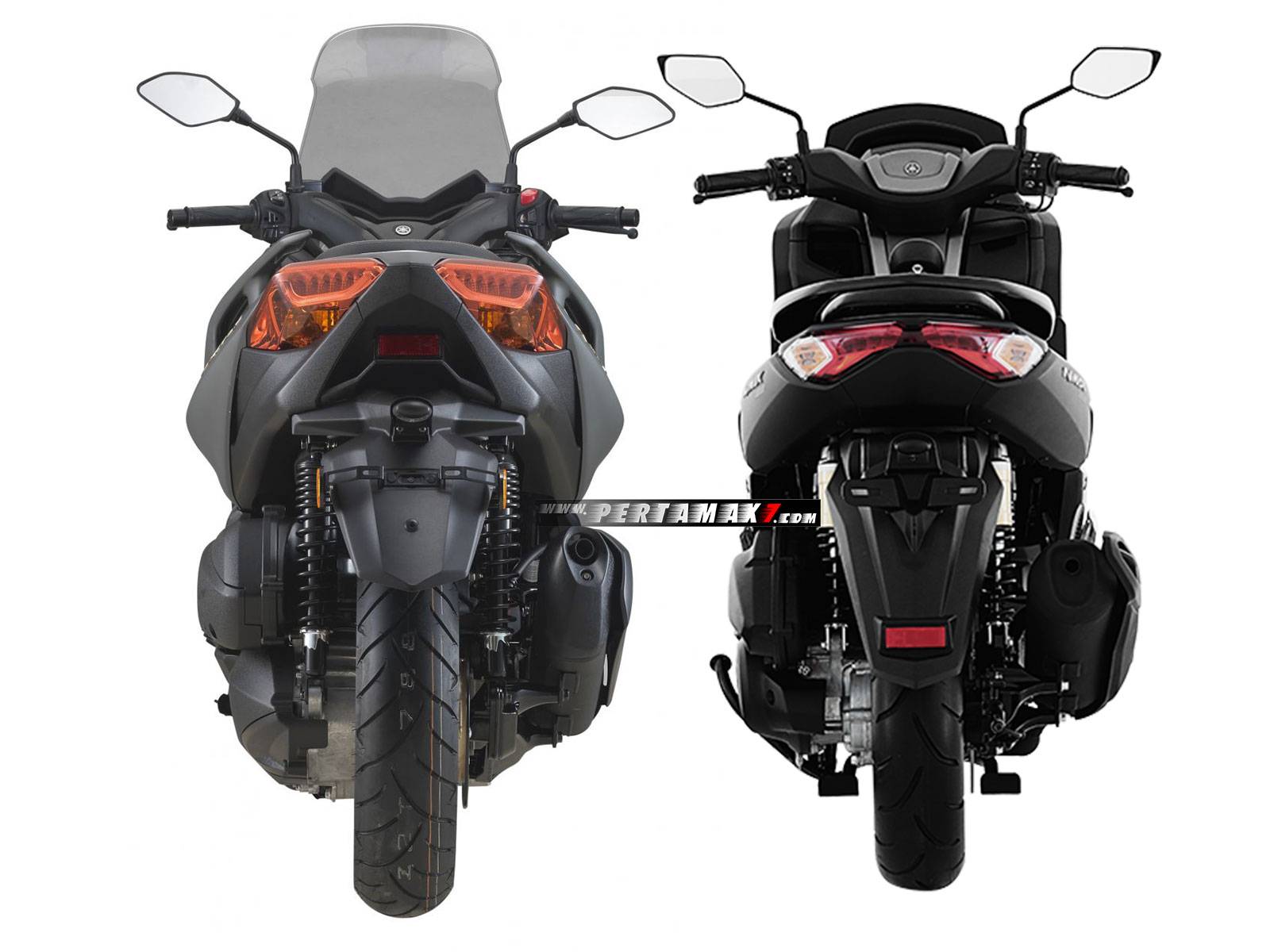 X Max Vs N Max. Komparasi Buntut Yamaha XMAX VS NMAX Baru 2020