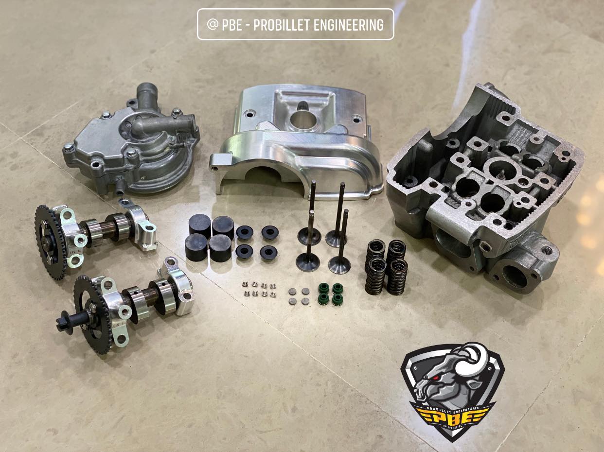 Cylinder Head Vixion. Komponen DOHC Untuk Mesin Yamaha Vixion MX KING R15