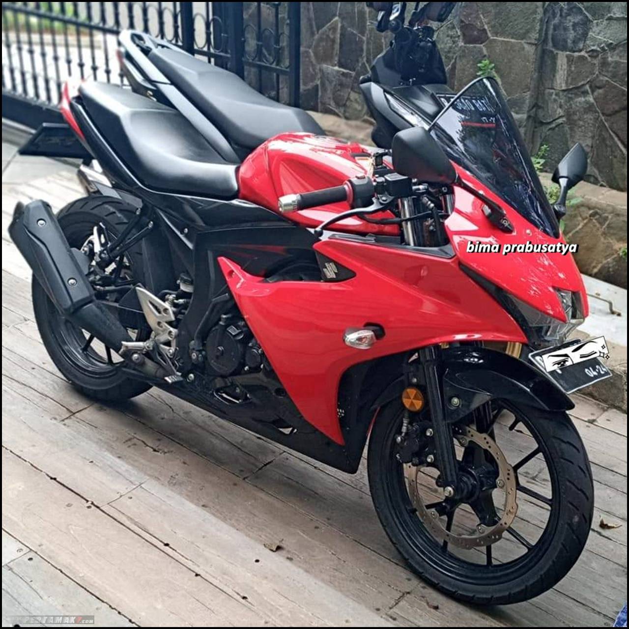 Modifikasi Suzuki Bandit 150. Modifikasi Suzuki Bandit 150 Full Fairing GSX-R150, Dejavu FXR