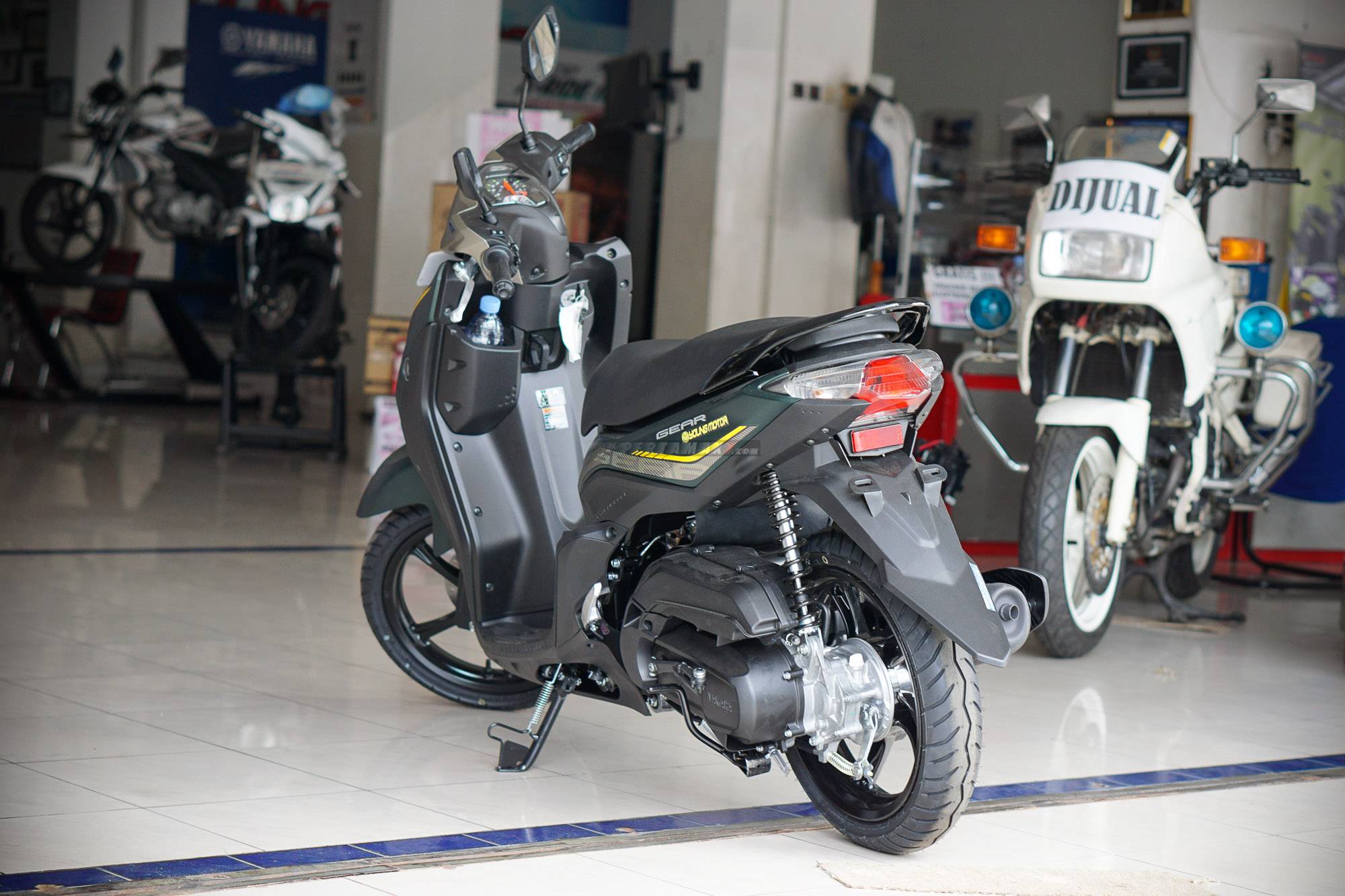 Ukuran Velg Mio. Ukuran Velg Yamaha Gear 125 Ban Tubeless, Lebar Mantap