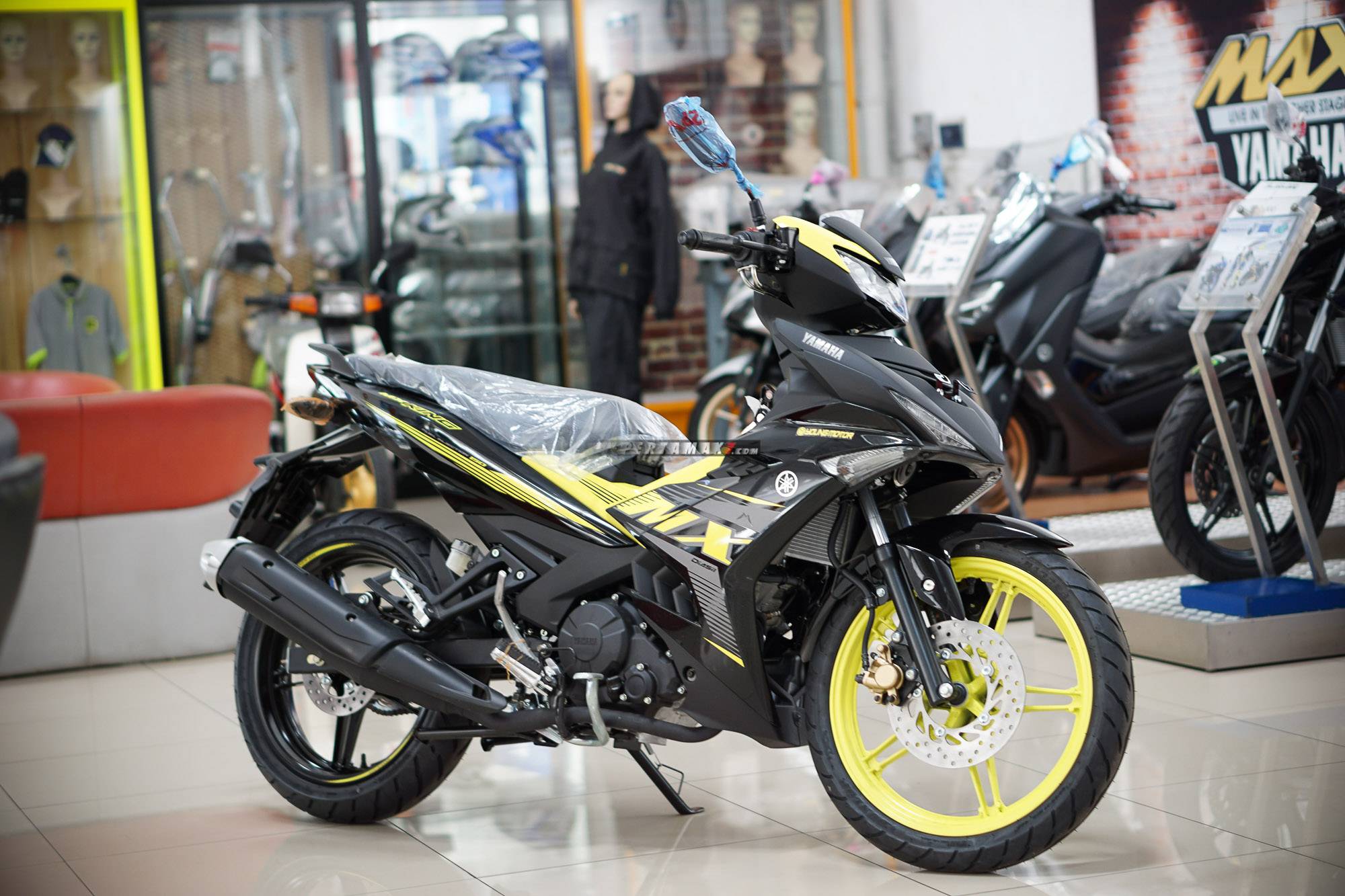 Mx King Hitam. Yamaha MX KING 150 Hitam Kuning Stabilo Fluo : Belang Ikonik