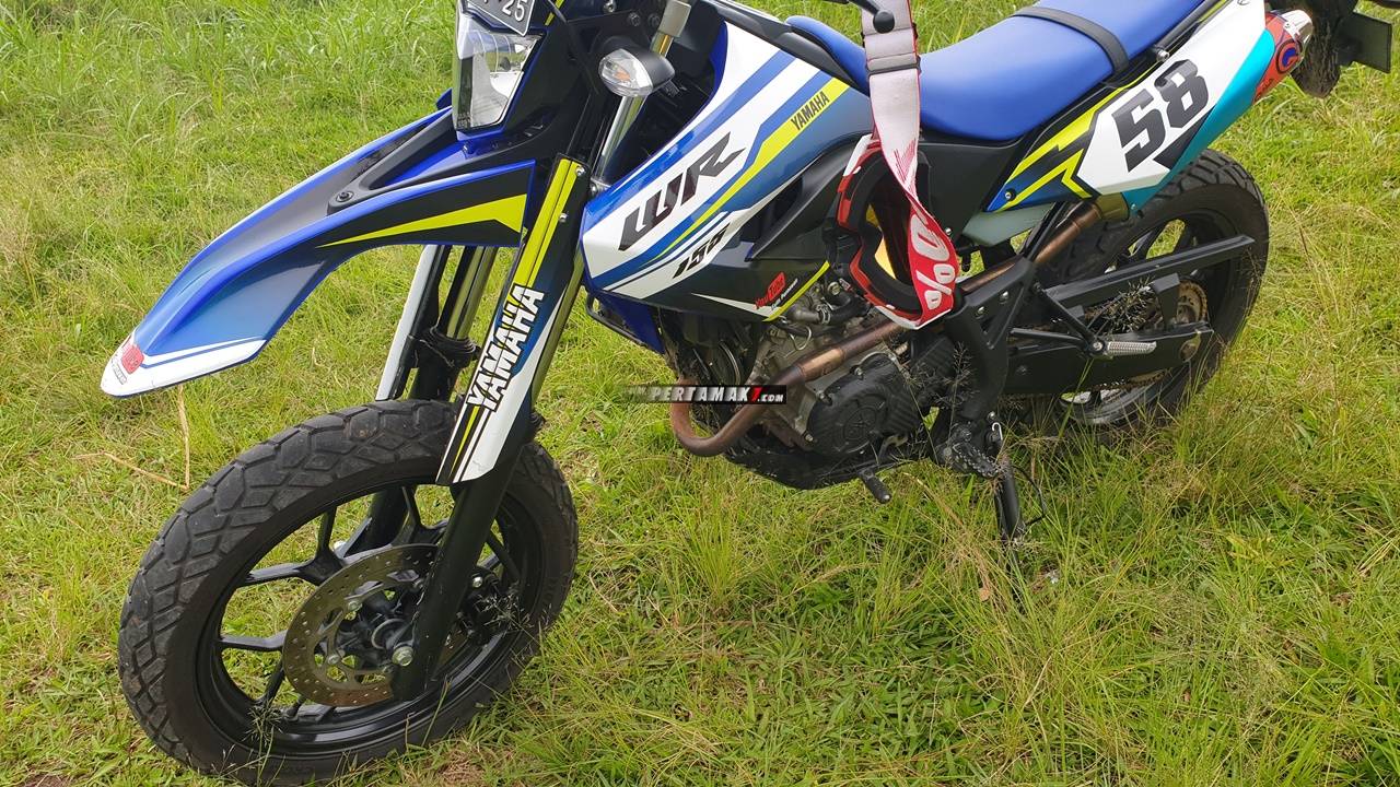 Modifikasi Yamaha Xabre Supermoto. Yamaha WR155R Supermoto Velg Racing Xabre : Modifikasi