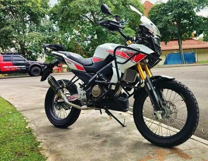 Vixion Lightning Modifikasi. Modifikasi Yamaha Vixion Lightning Ala Moge Petualang Tenere