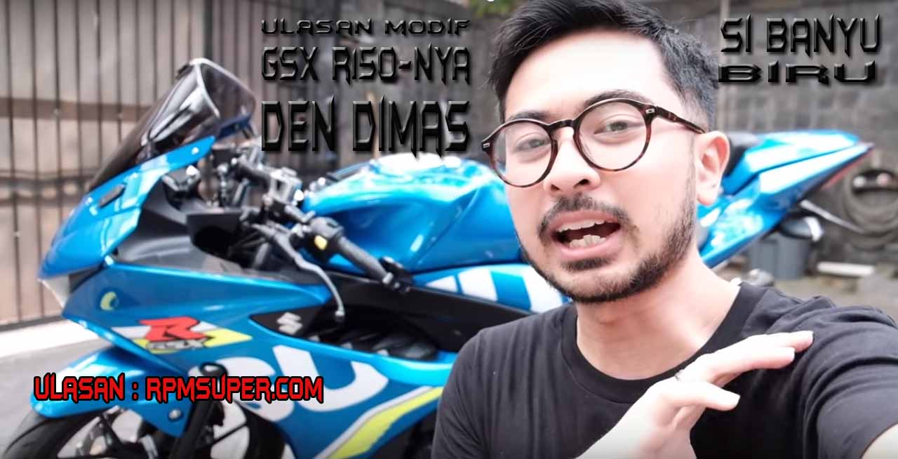 Spion Gsx R150. Daftar Modifikasi GSX R150 Den Dimas