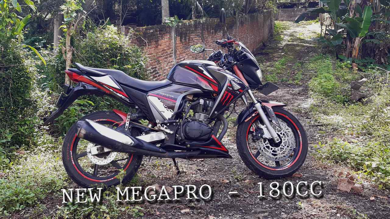 Megapro Mono Karbu. Korek Harian New Megapro Karbu Jadi 180 CC