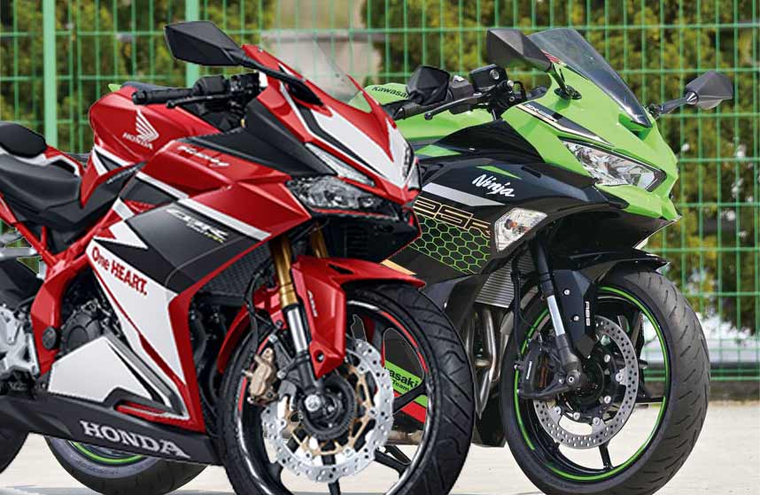 Zx25r Vs Cbr250rr. Kawasaki Ninja ZX-25R V.S Honda CBR250RR . . Komparasi Data