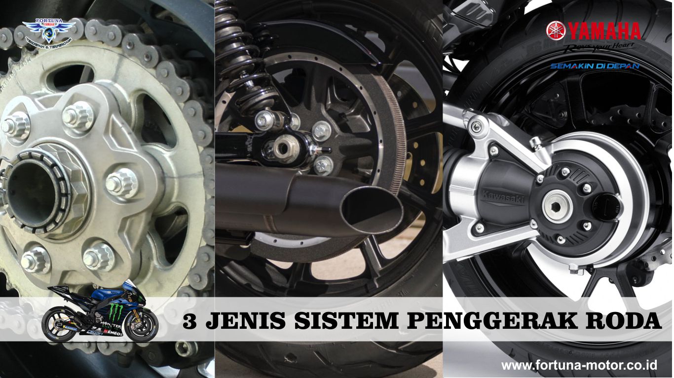 Kelebihan Dan Kekurangan Sharp Vixion. Sistem Penggerak Roda Motor Rantai, Belt dan Shaft Serta