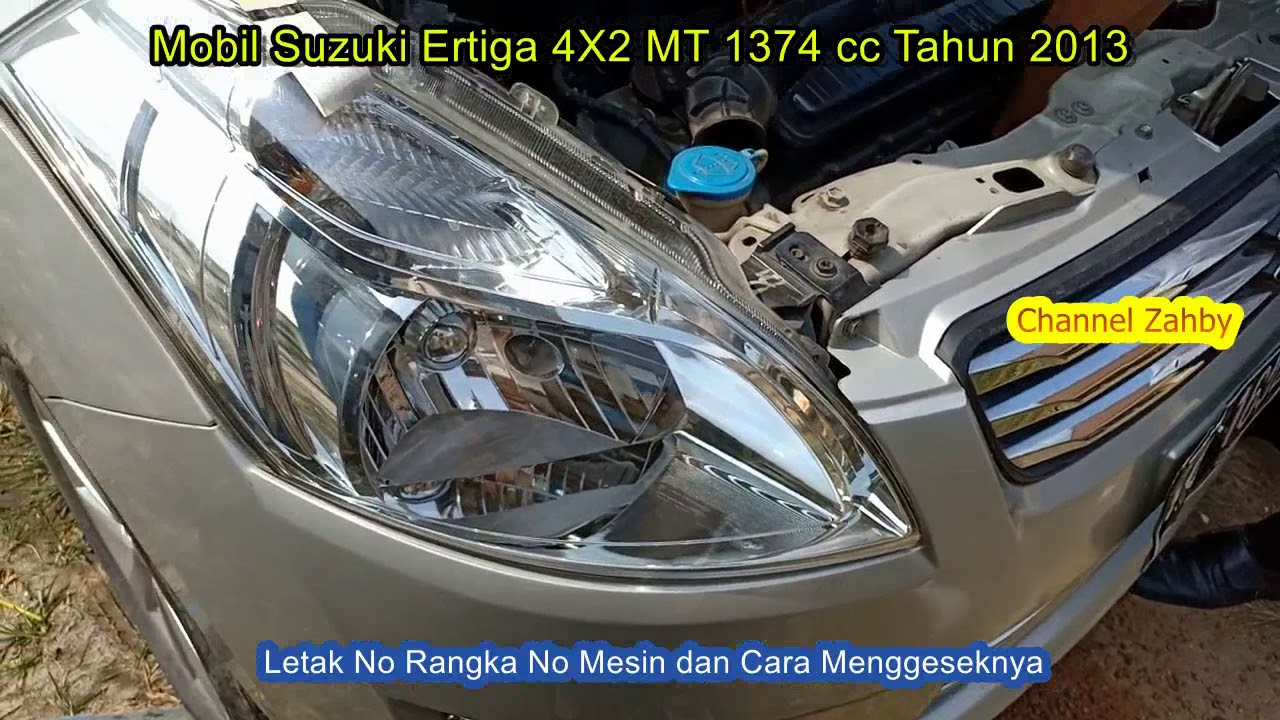 Letak Nomor Mesin Ertiga. Letak Nomor Rangka Dan Nomor Mesin Mobil Suzuki Ertiga Tahun