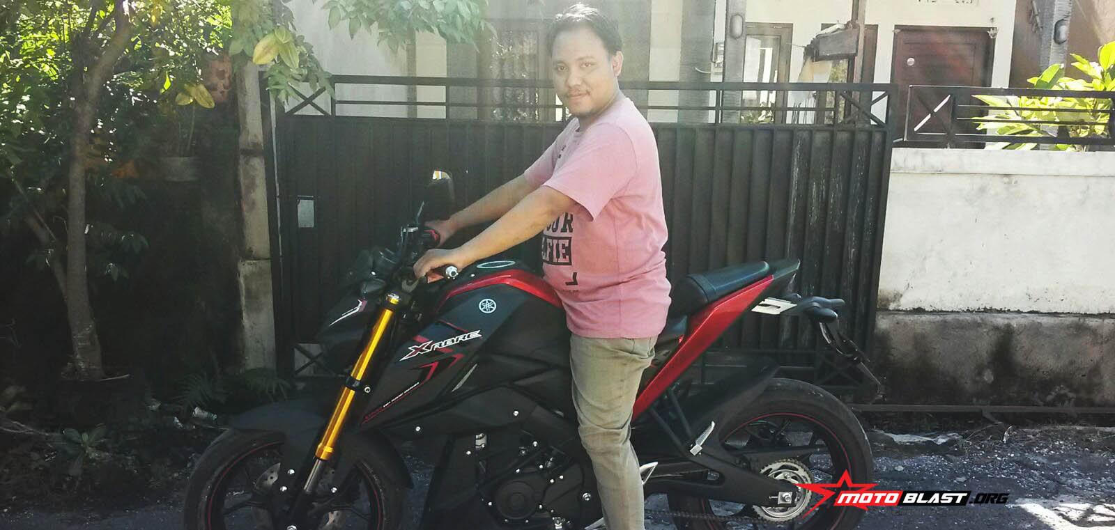 Cara Menurunkan Shock Depan Xabre. Solusi tinggi badan 160cm dengan yamaha Xabre