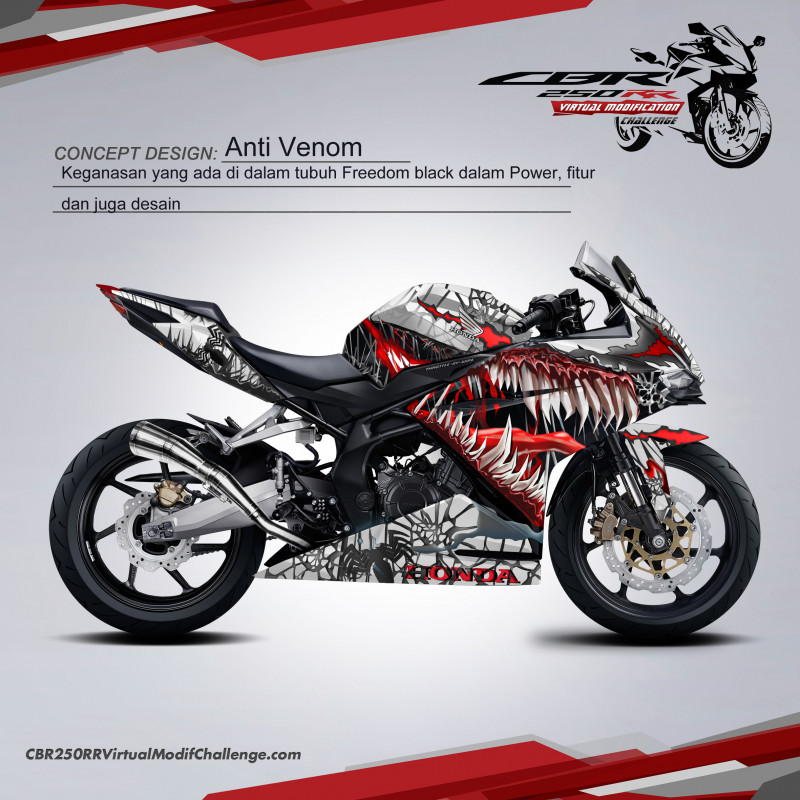 Cbr250rr Modif Challenge. 16 Karya Desain Motoblast untuk Cbr250rr Virtual Modif Challenge