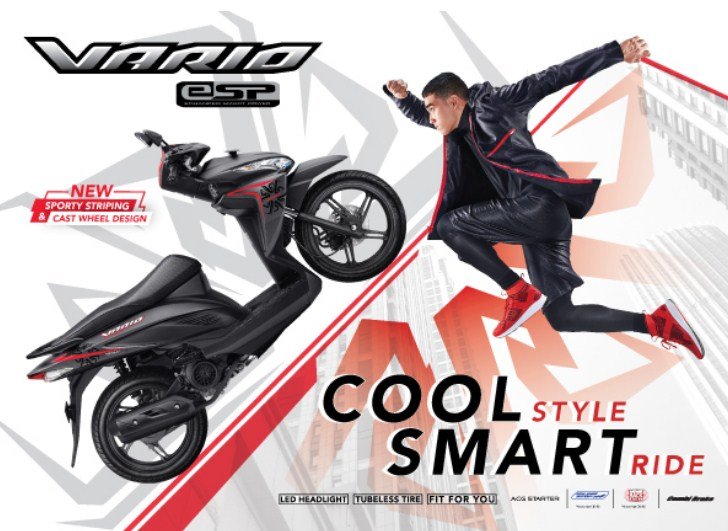 Warna Yang Cocok Vario 110. New Honda Vario 110 eSP Versi 2018 Tampil Lebih Agresif dengan