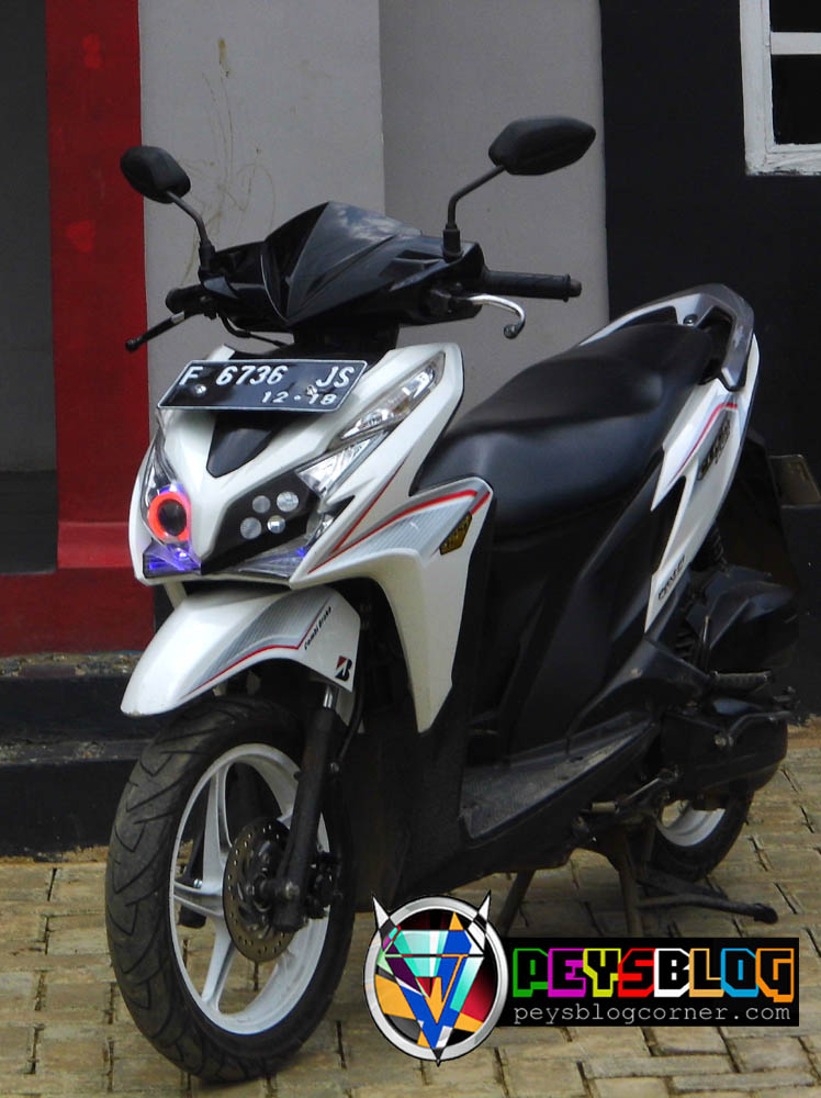 Modifikasi Vario 125 Led Warna Putih. Koleksi 46 Modifikasi Vario 125 Warna Putih Terbaru