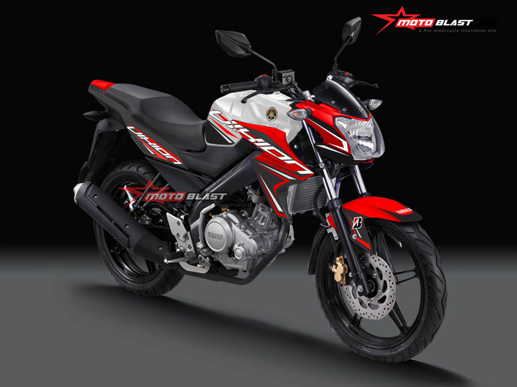 Modifikasi Yamaha New Vixion Warna Hitam. Modifikasi Yamaha New vixion terbaru