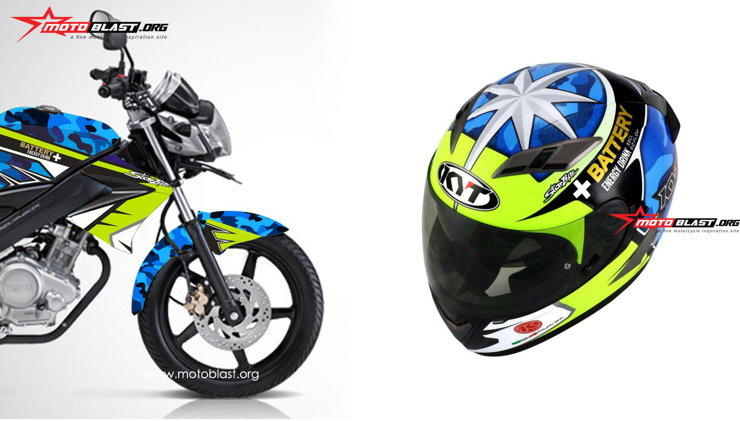 Helm Vixion Modif. Modifikasi Striping Old Vixion livery helmet KYT Aleix Espargaro