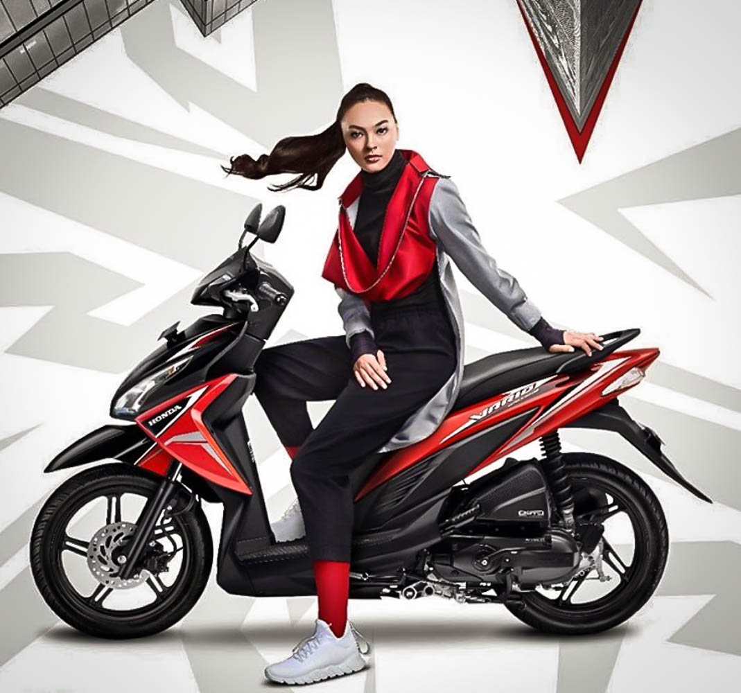 Ukuran Velg Vario 110 Fi. Warna baru Honda Vario 110 Fi 2017. Velg dan ban berubah