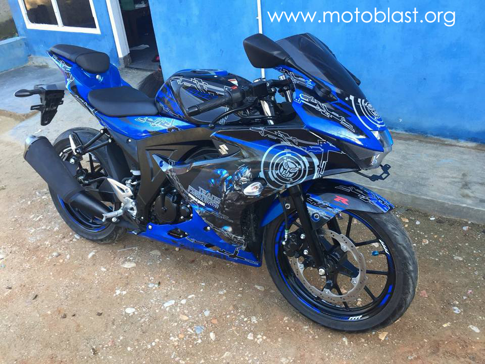 Decal Gsx R150 Biru. Modifikasi Suzuki GSX-R150 Hitech Megatron! buat inspirasi bisa