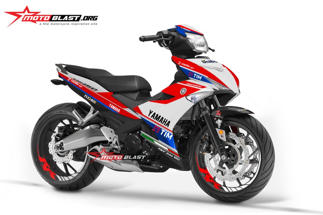 Modifikasi Mx King Warna Kuning. Yamaha MX King 150 livery Ducati Desmo GP