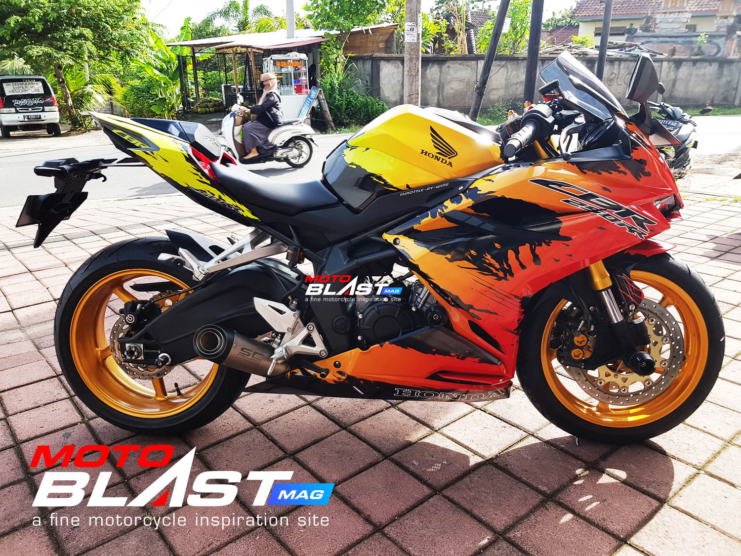 Cbr250rr Modif Moge. Honda CBR250RR Modif Hedon Limbah moge BUTO AGNI