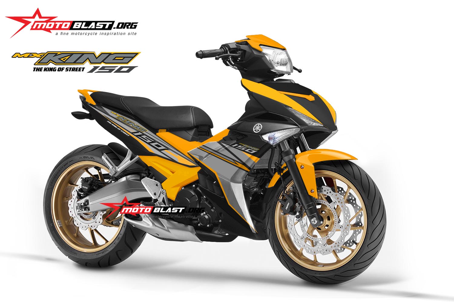Mx King Orange. Modifikasi Striping Yamaha Mx King 150 Orange sport