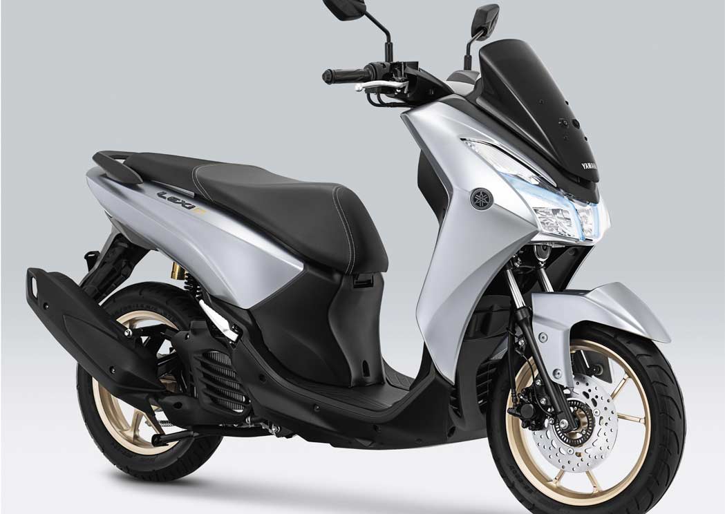 Modif Lampu Depan Lexi. Yamaha Lexi 125 Versi S dapat update warna silver velg gold