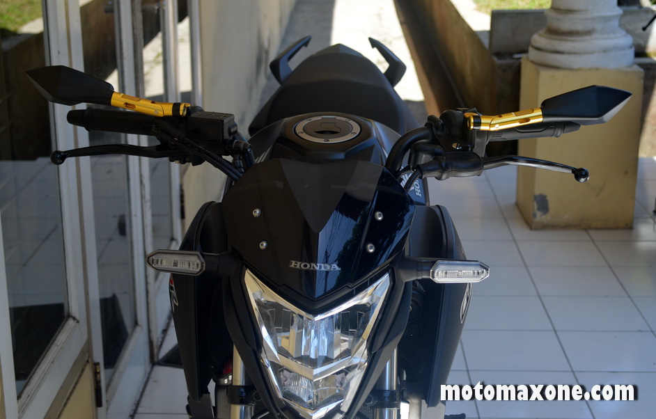 Cara Pasang Spion Tomok Aerox. Kelebihan dan Kekurangan, Pasang Spion Tomok di Honda New