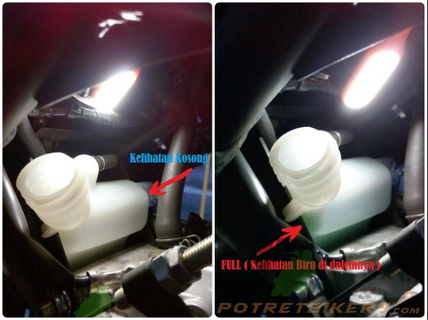 Cara Mengisi Air Radiator Cb150r. Cek Selalu Air Radiator All New Honda CB150R Stallion Black