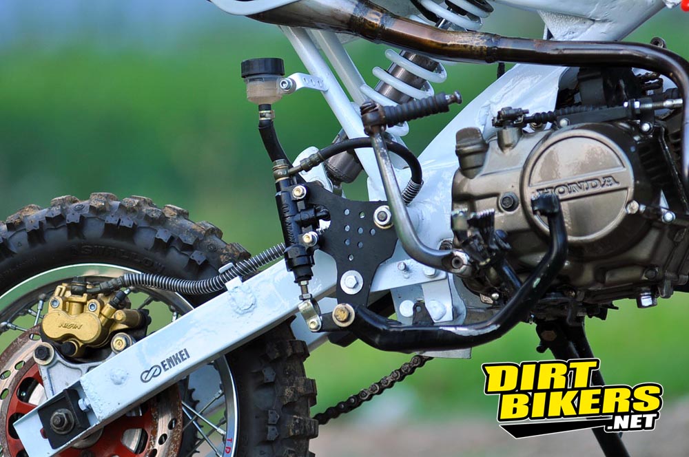 Rangka Trail Bebek Supra. Cara Buat Rangka Trail Bebek