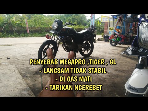 Penyebab Motor Megapro Di Gas Mati. Honda Tiger Knalpot Nembak Susah Hidup Rpm Telat Turun Di Gas