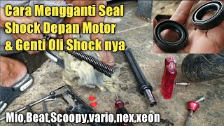 Cara Mengganti Oli Scoopy Injeksi. CARA MENGGANTI SEAL SHOCK DEPAN MOTOR DAN