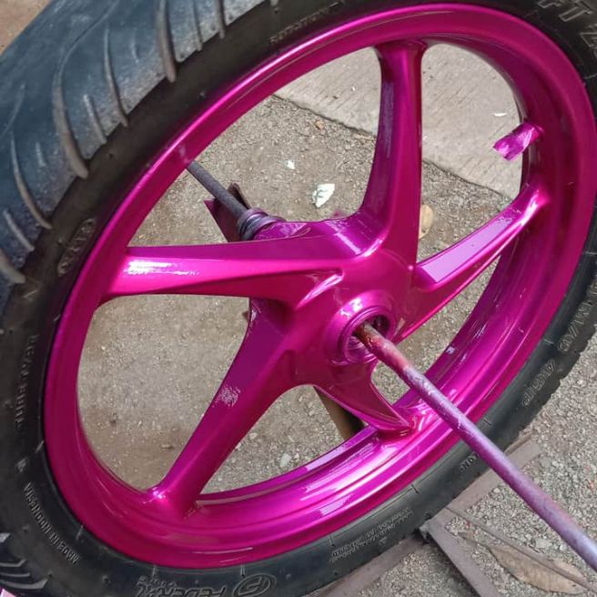 Velg Warna Pink Candy. Velg Warna Pink Candy