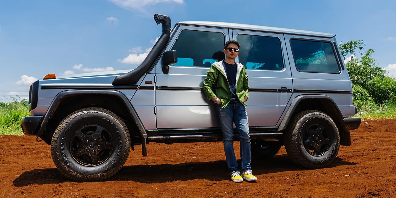 Tinggi Den Dimas. DRIVERS: Den Dimas dan Mercedes-Benz G-300 W463 Tahun