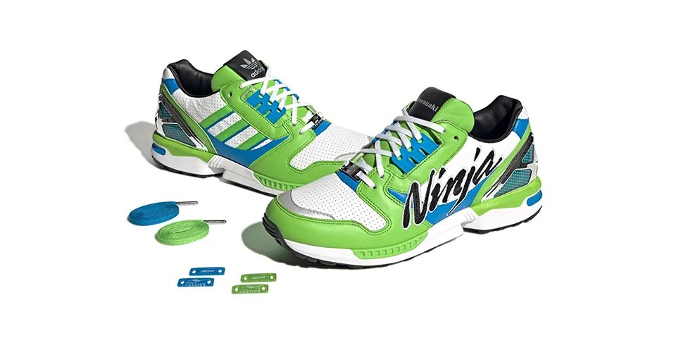 Sketsa Motor Ninja. Kawasaki x adidas Originals Hadirkan ZX Sneakers ala Motor Ninja