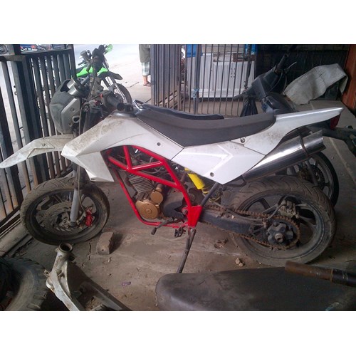 Tiger Modif Supermoto. Jual Honda Tiger modif Supermoto Kalimantan Timur