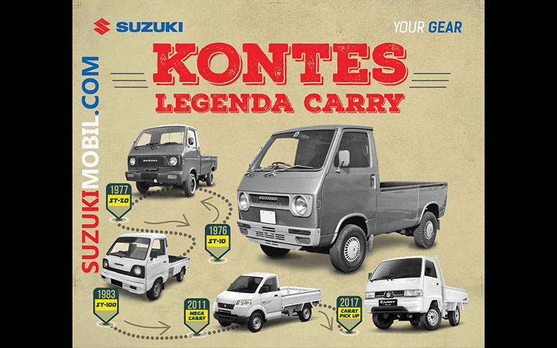 Suzuki Truntung 2 Tak. Komisaris Indomobil Cerita Suzuki Truntung, Si Pikap 2-Tak