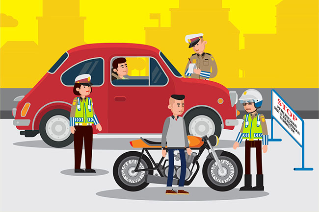 Cara Pasang Papan Nomor Klx. Prosedur Pelaksanaan Razia Kendaraan Bermotor di Jalan
