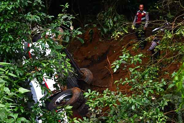 Jalan Menuju Sarangan. Deretan Kecelakaan Maut di Sarangan, Nomor 5 Paling Banyak