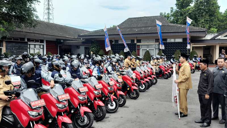 Warna Nmax Baru. Kades-Lurah Wonogiri Dapat Motor Baru Warna Merah, Jekek: Agar